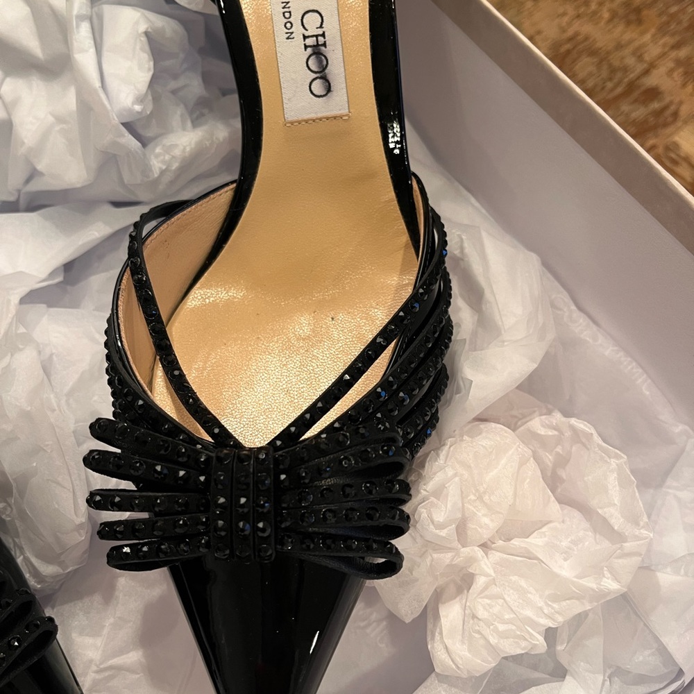 Beautiful Jimmy Choo shoes worn once to a wedding